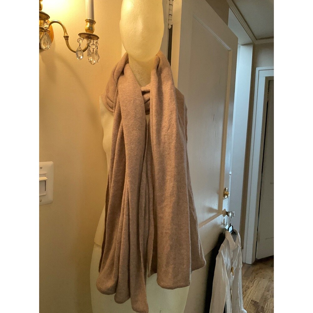 NIP Charter Club 100% Cashmere Oversized Scarf Tr… - image 2